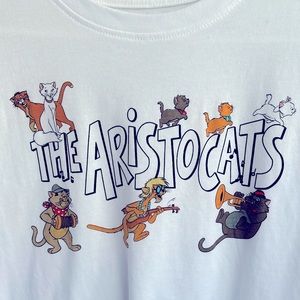 Disney Aristocats Tee shirt adult medium